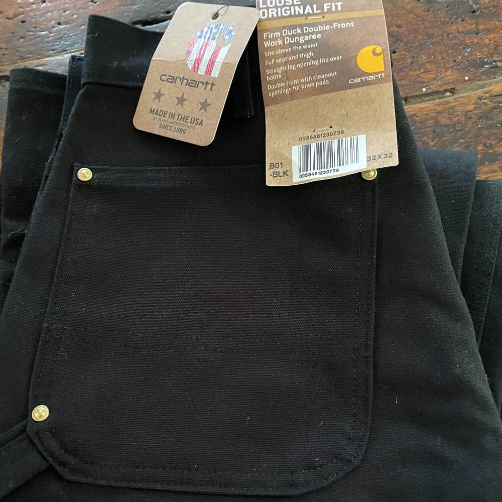NWT Carhartt Original 32x32 Black